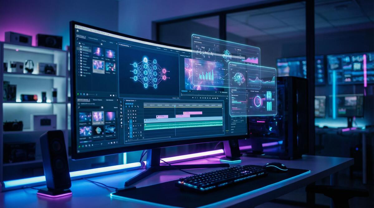 国产自拍 AI视频剪辑工具